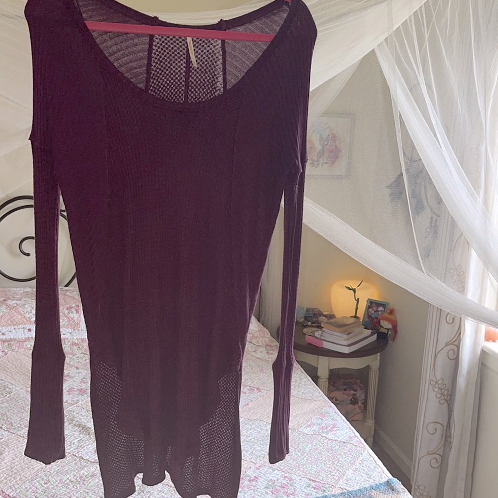 Free People knit top sweater